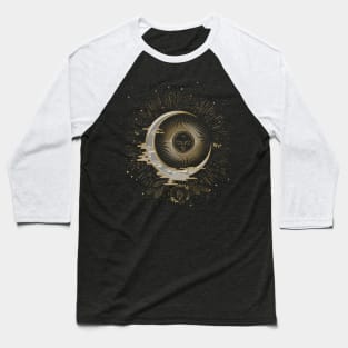 The sun and the moon with stars Baseball T-Shirt